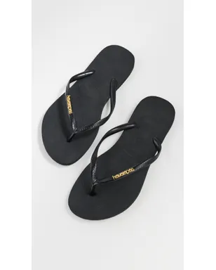 Havaianas スリム メタリック ロゴ サンダル - サムネイル2