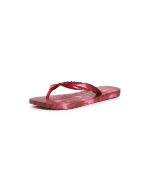 Havaianas ハワイアナス × Isabel Marant トップ アイカット サンダル ピンク - サムネイル1