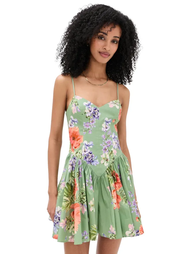 HEMANT AND NANDITA Hemant and Nandita コルセット風ミニドレスの商品画像