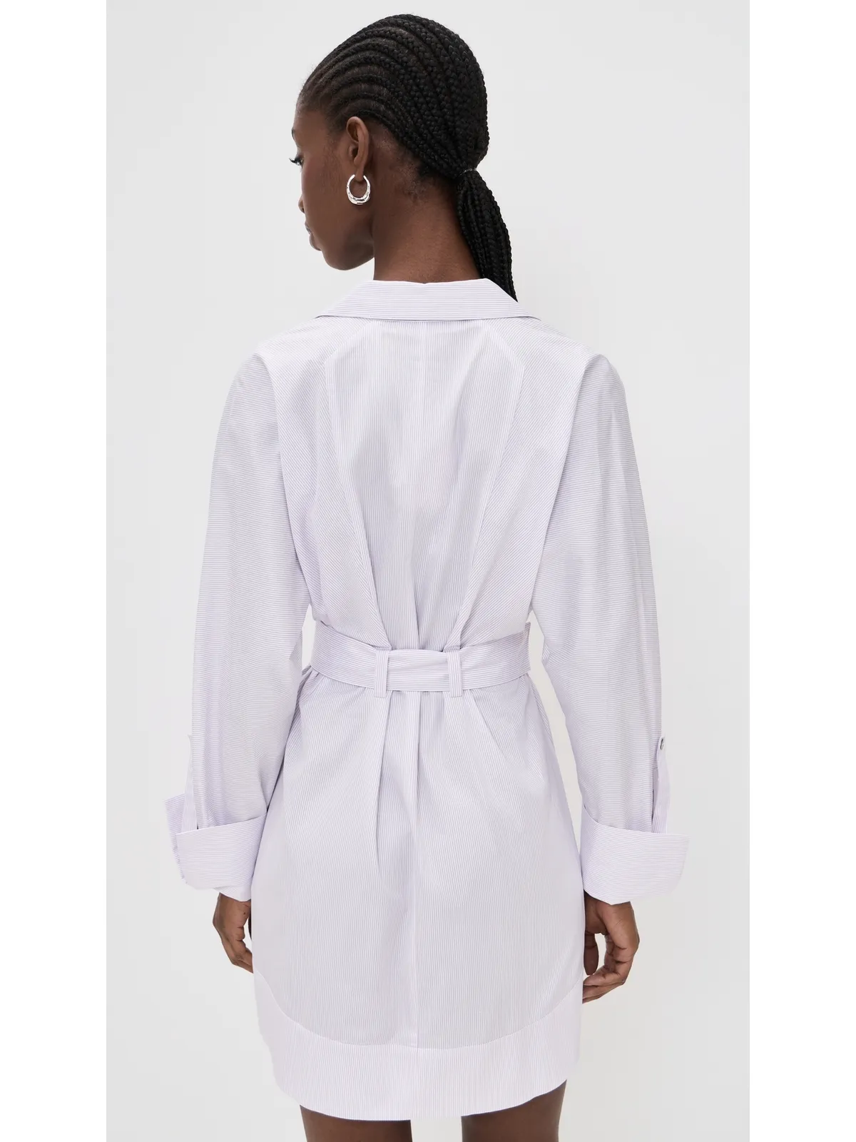 HEVRON Audrey Dress Thistle Stripe - 画像3