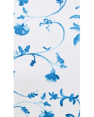 Hill House Home ニナ ショートパジャマセット ブルーボタニカル - サムネイル6
