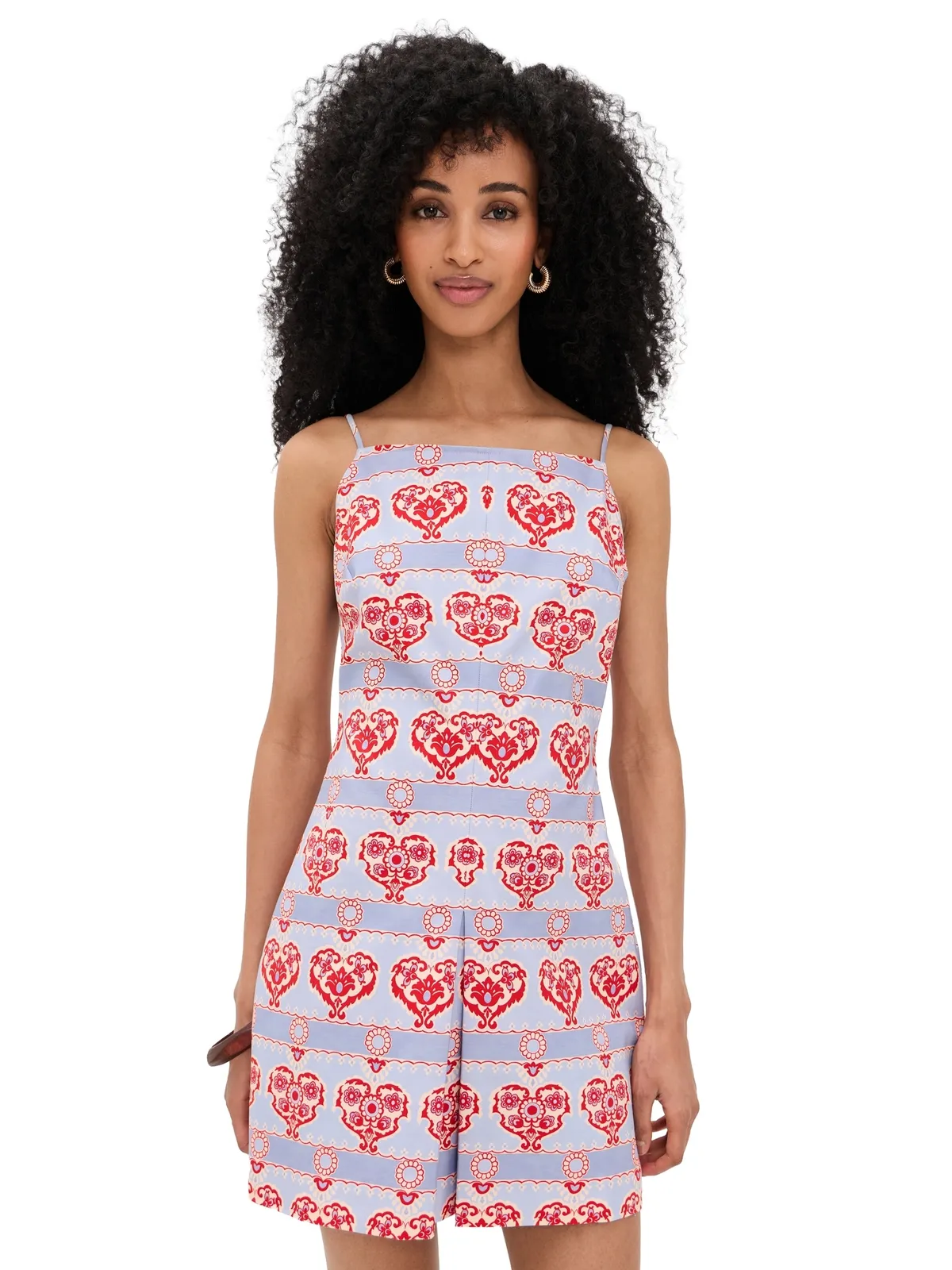 Hill House Home The Fae Dress Poppy Damask Stripe - 画像1