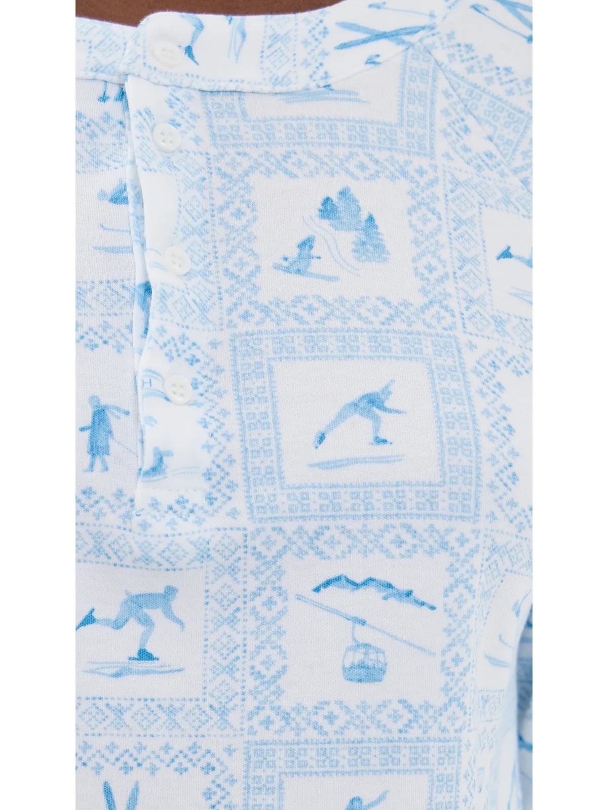 Hill House Home オリビア パンツ パジャマセット ブルー・スキー柄 Toile - 画像6
