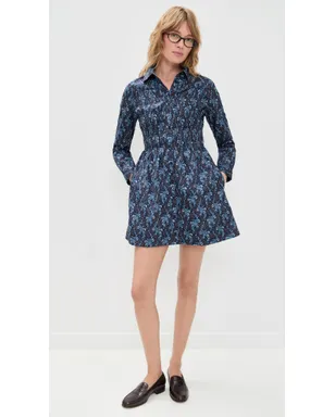 Hill House Home ミラ ドレス Cala Paisley/Navy - サムネイル5