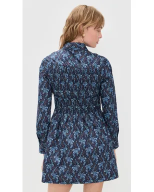 Hill House Home ミラ ドレス Cala Paisley/Navy - サムネイル3