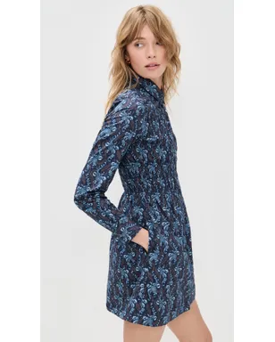 Hill House Home ミラ ドレス Cala Paisley/Navy - サムネイル4
