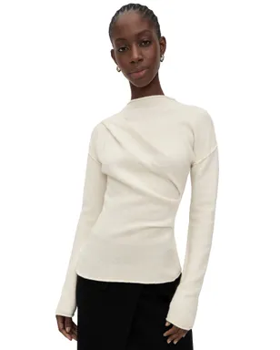Helmut Lang スラウチー クルー プラッシュ セーター - サムネイル1
