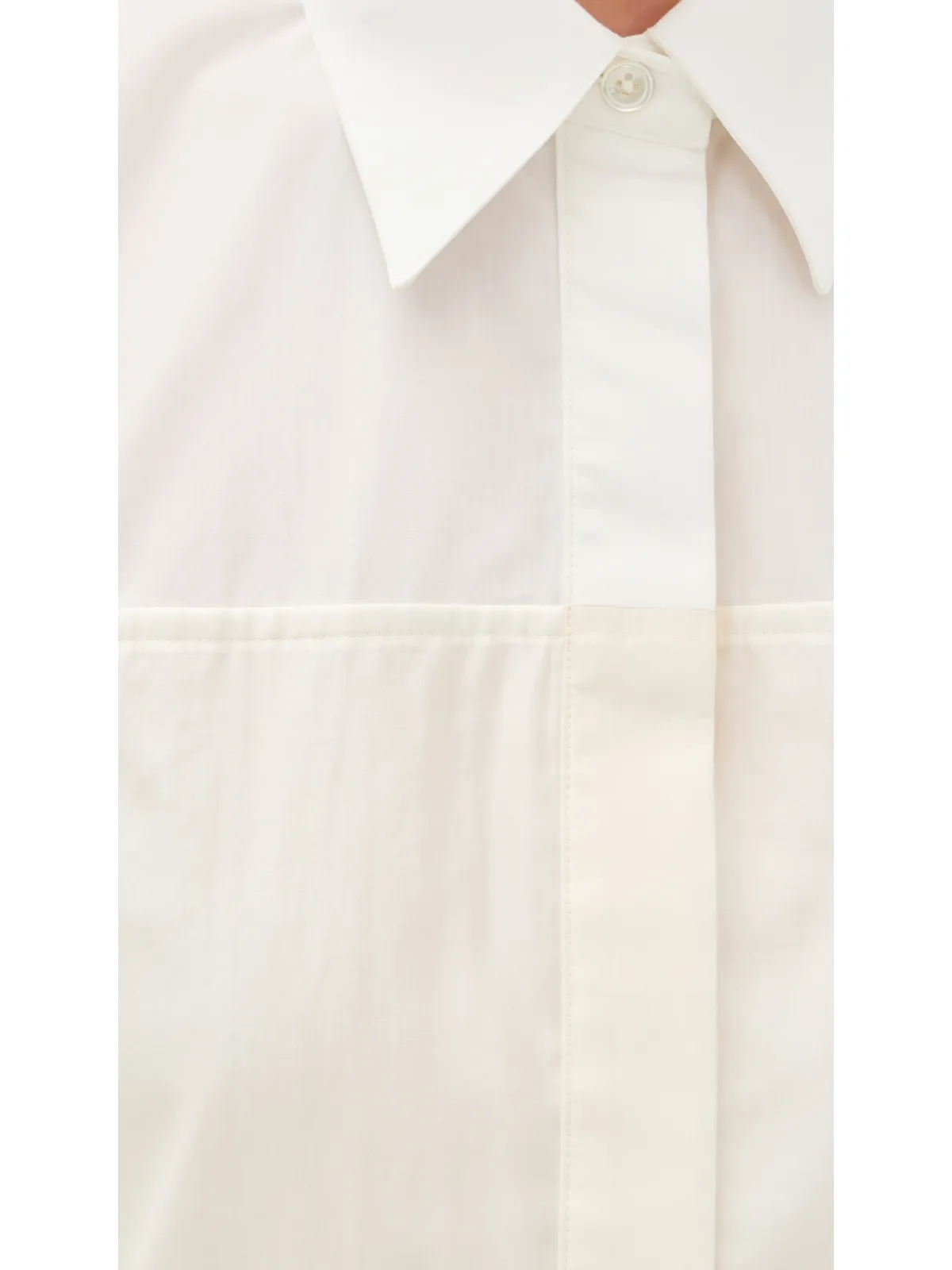 Helmut Lang ノースリーブシャツドレス - 画像6