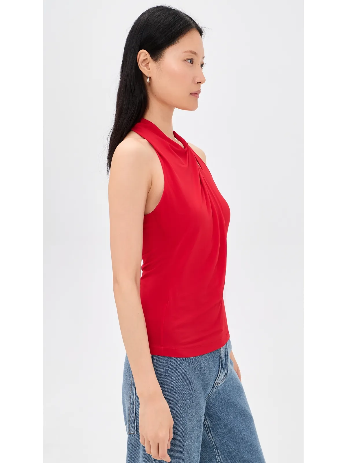 Helmut Lang アシンメトリカル ツイストトップ - 画像4