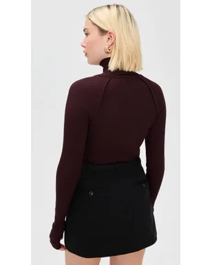 Helmut Lang レイヤードシュラグ タートルネック - サムネイル3