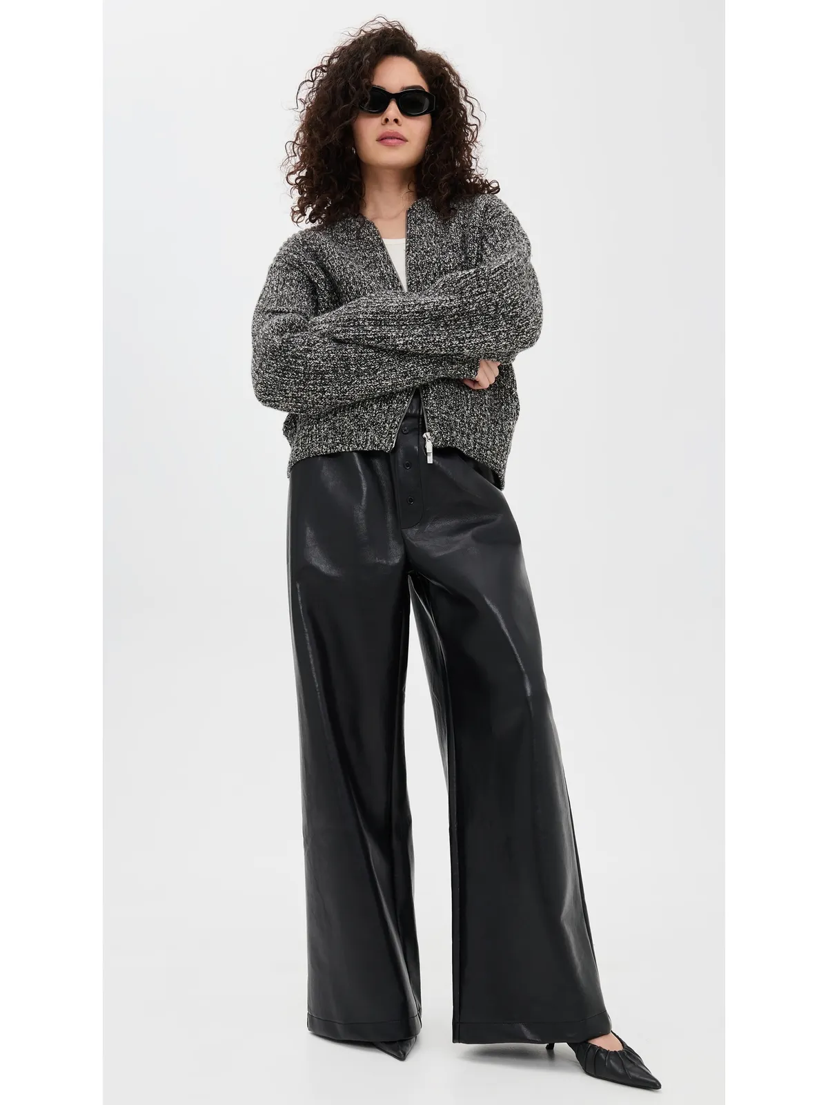 Helmut Lang マルド ジップアップ カーディガン - 画像5