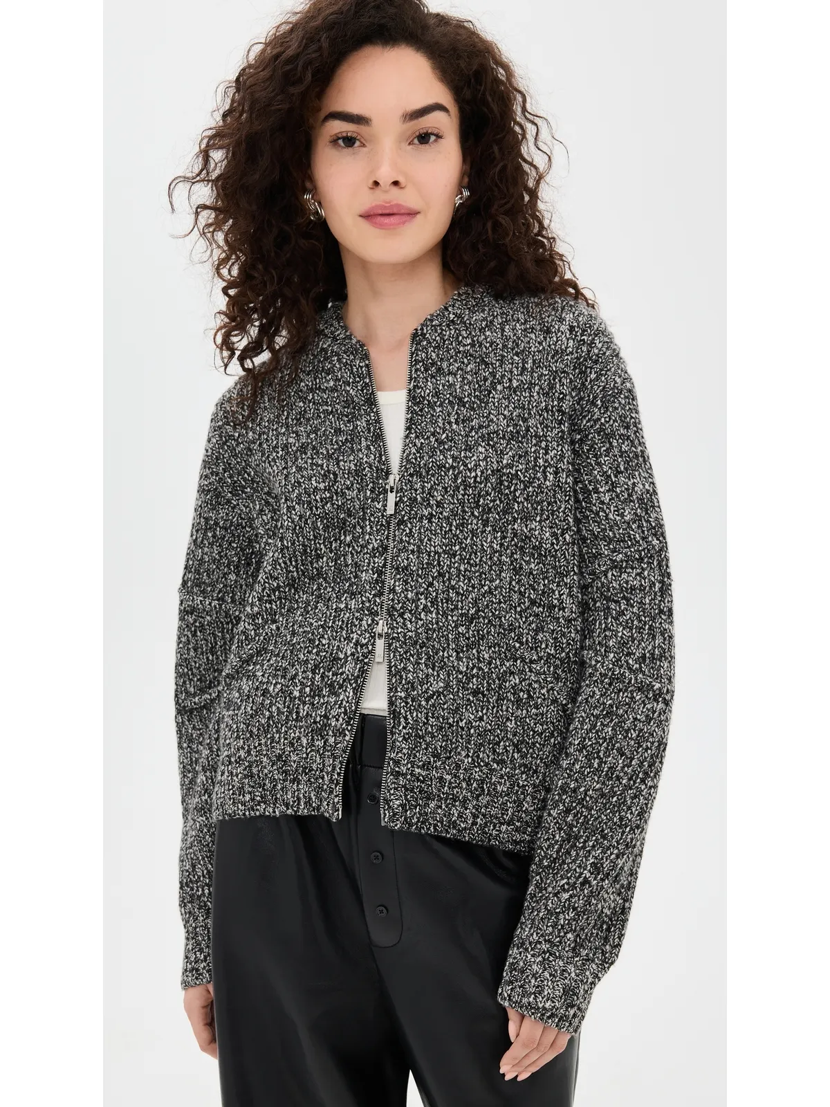Helmut Lang マルド ジップアップ カーディガン - 画像2