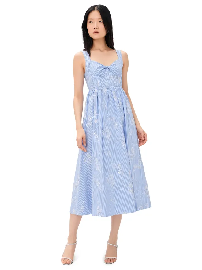 Hunter Bell Hunter Bell Gracie Dress Sullivan Stripeの商品画像
