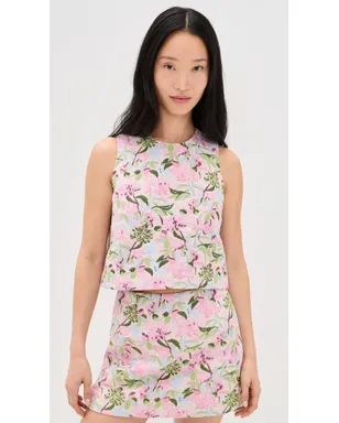 Hunter Bell Rebecca Top Magnolia Grove Jacquard ジャカード - サムネイル2