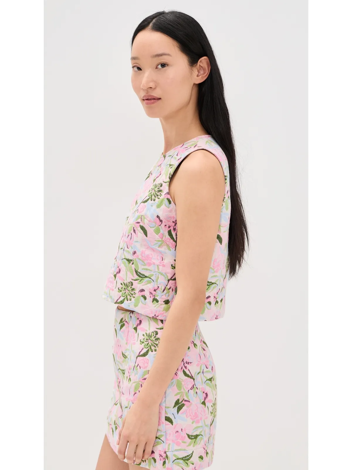Hunter Bell Rebecca Top Magnolia Grove Jacquard ジャカード - 画像4