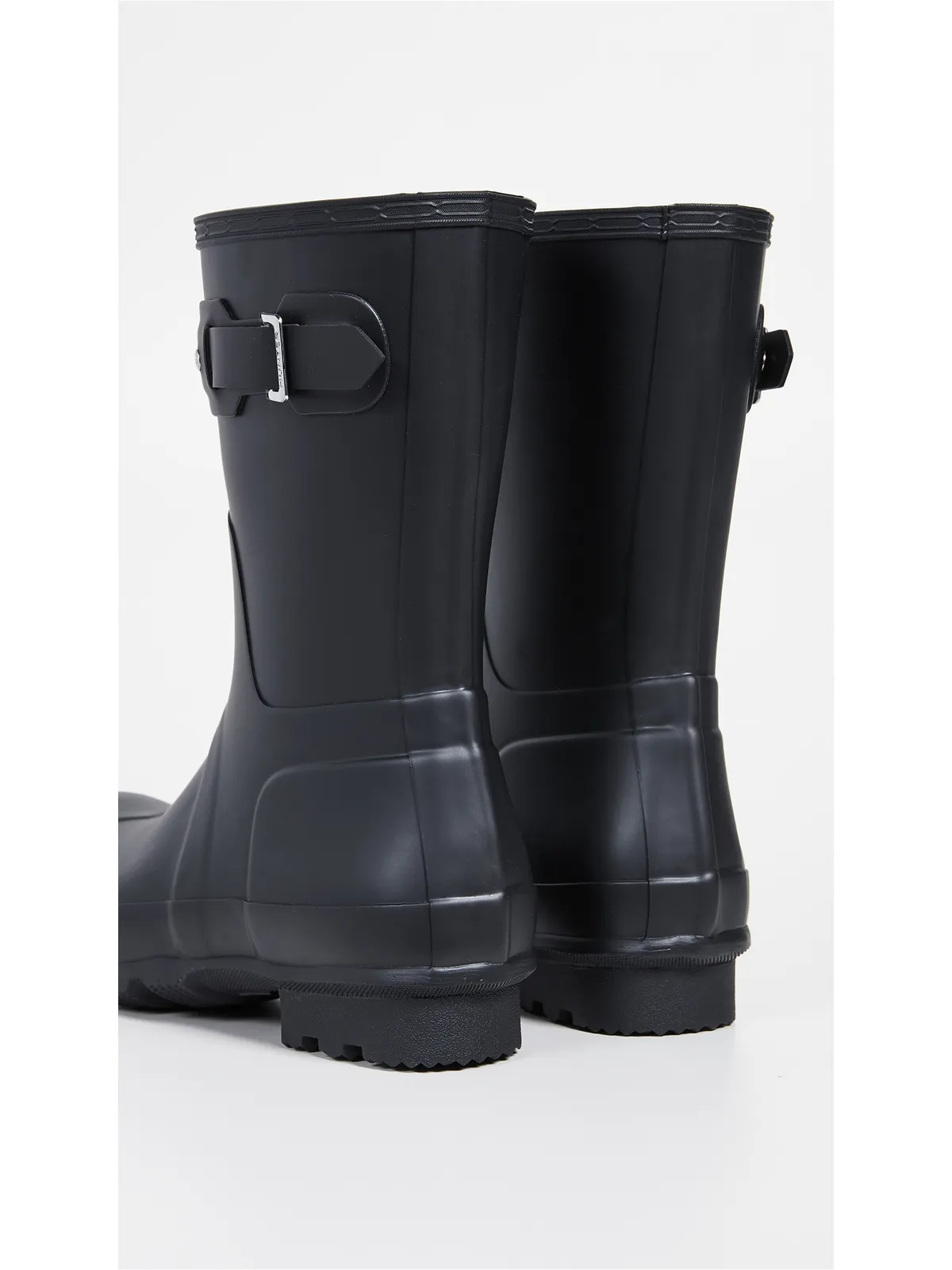 Hunter Boots オリジナル ショート レインブーツ ブラック - 画像5