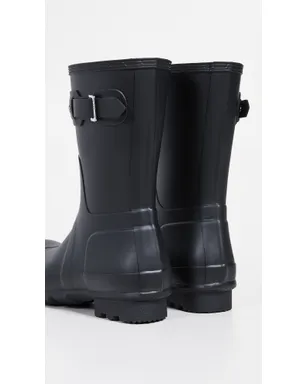 Hunter Boots オリジナル ショート レインブーツ ブラック - サムネイル5