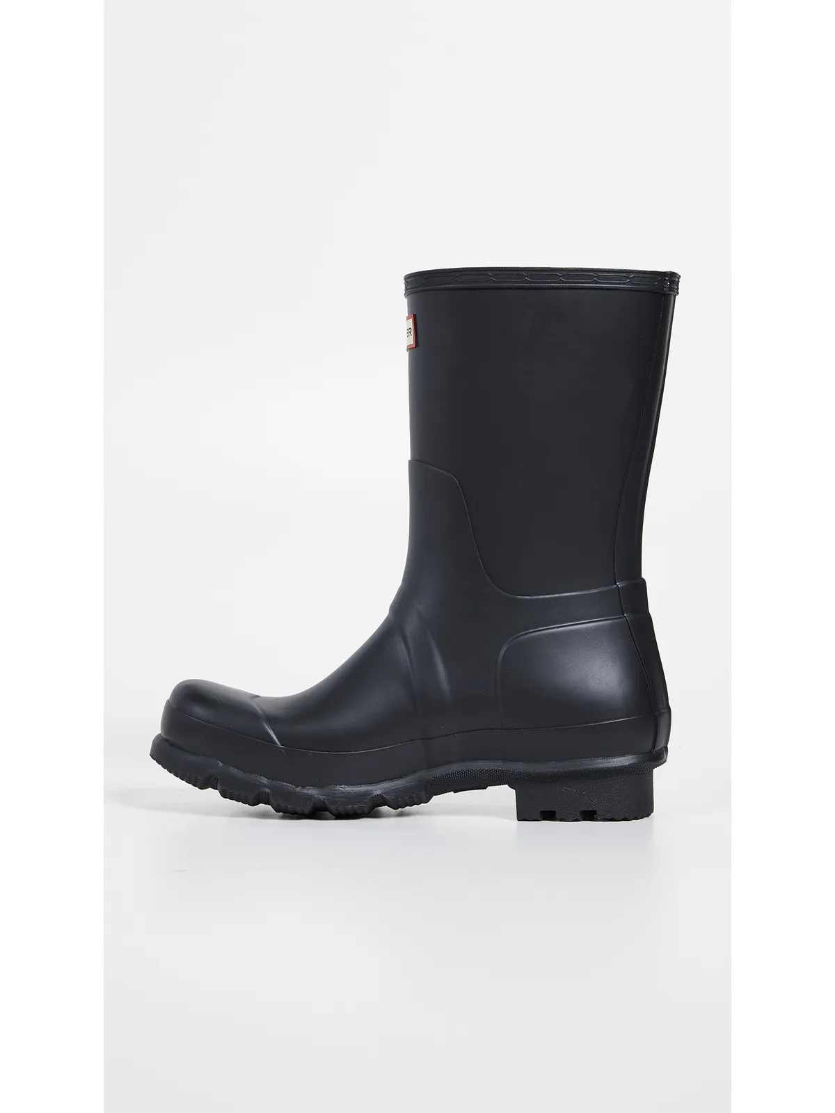 Hunter Boots オリジナル ショート レインブーツ ブラック - 画像3