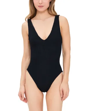 Hunza G サディー ワンピース ブラック - サムネイル1