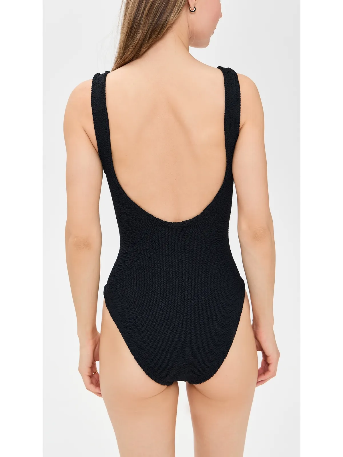 Hunza G サディー ワンピース ブラック - 画像3