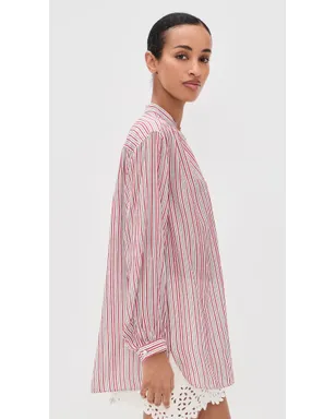 Isabel Marant Étoile Sapha Blouse エクリュ/レッド - サムネイル4