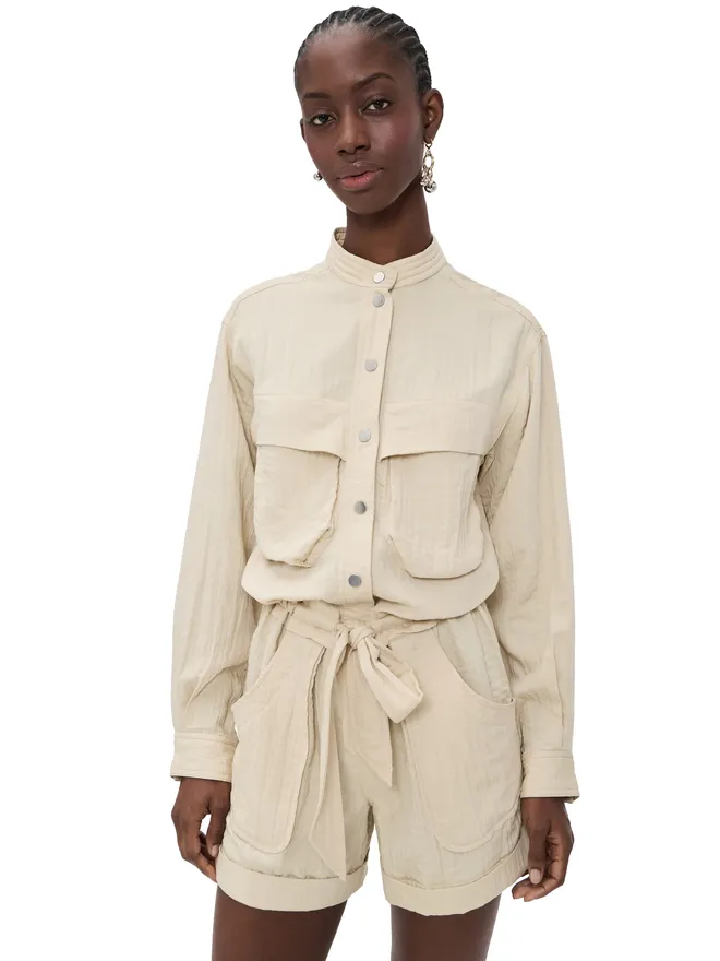 Isabel Marant Etoile Isabel Marant Étoile Betyna Romper Ecruの商品画像