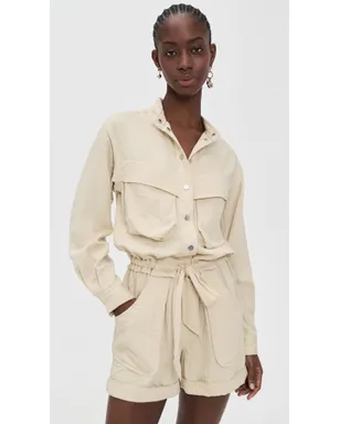 Isabel Marant Étoile Betyna Romper Ecru - サムネイル2