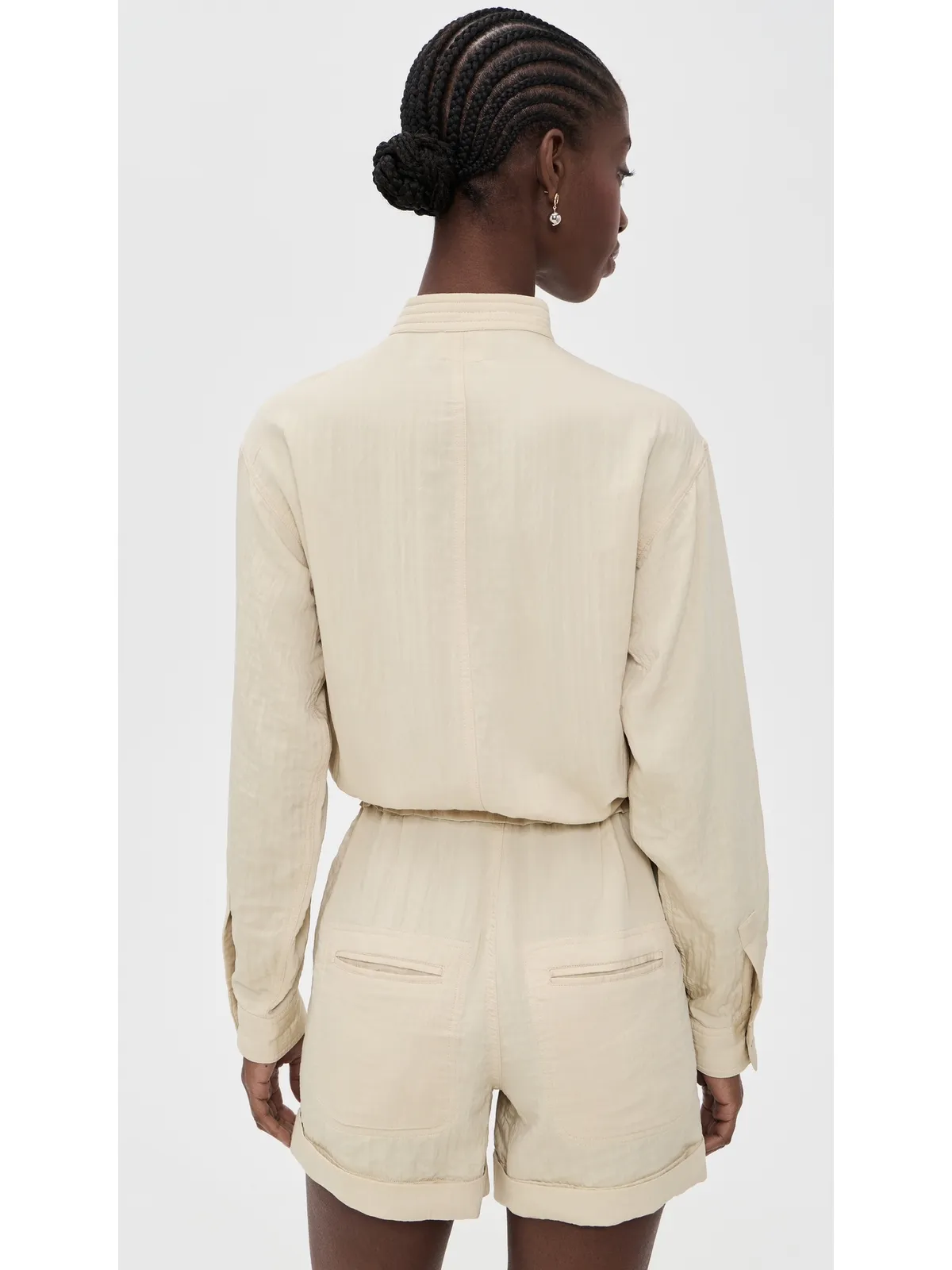 Isabel Marant Étoile Betyna Romper Ecru - 画像3