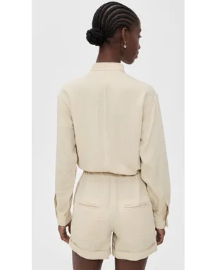 Isabel Marant Étoile Betyna Romper Ecru - サムネイル3