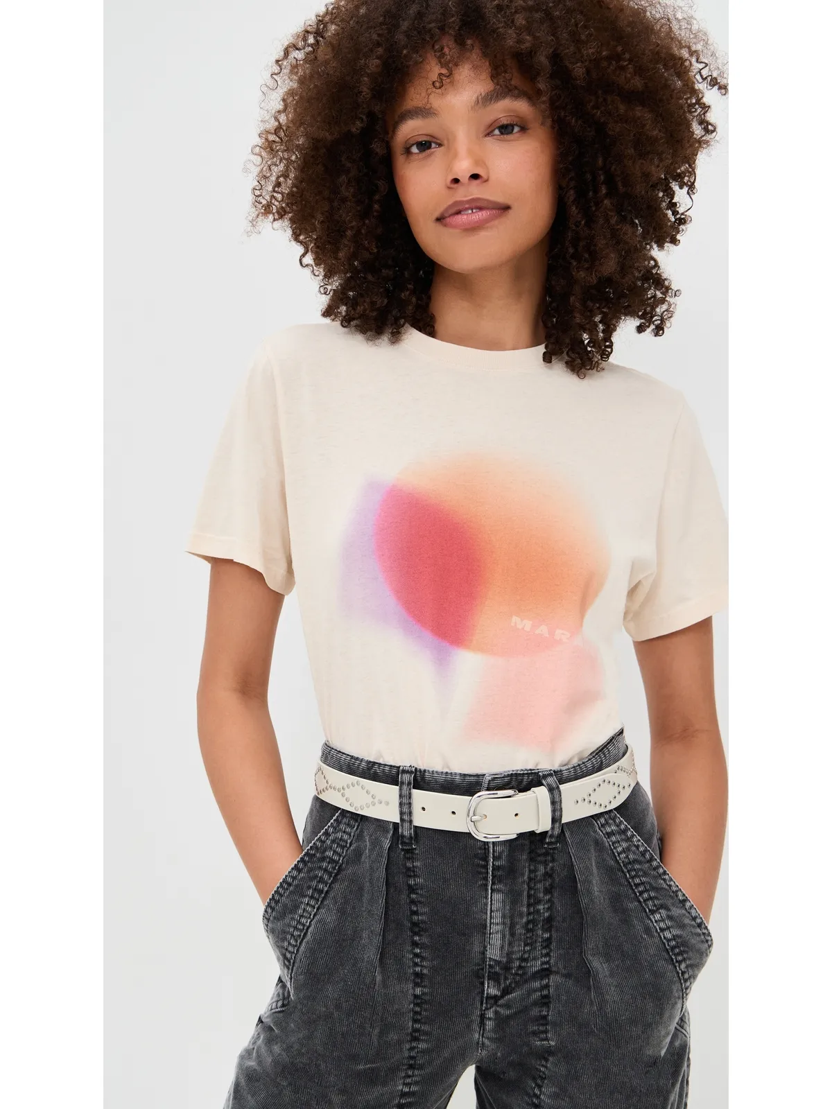 Isabel Marant Étoile Zewel グラデーションTシャツ - 画像2