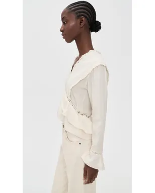 Isabel Marant Étoile Damienne ブラウス - サムネイル4