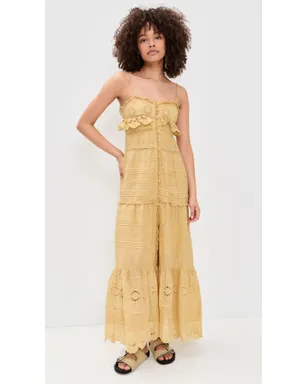 Isabel Marant Étoile パウレ ドレス ライトオークル - サムネイル2