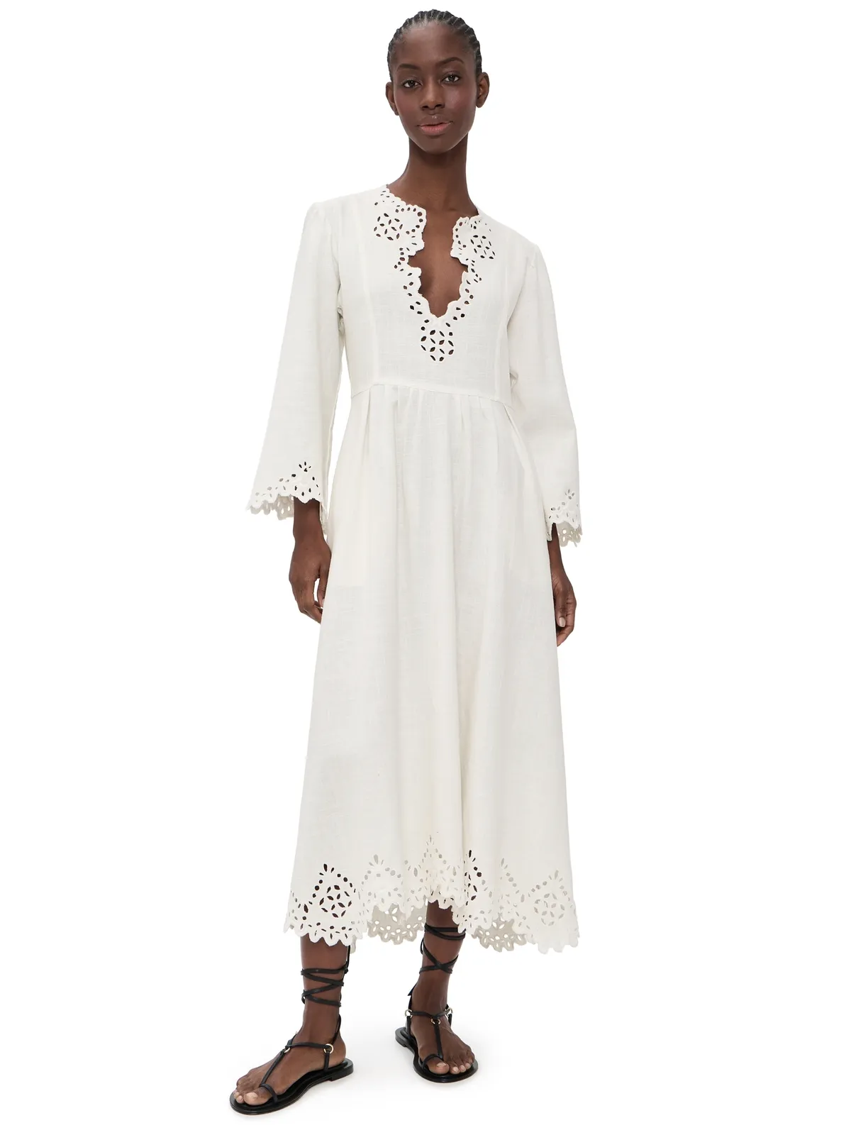 Isabel Marant Étoile Tianny ドレス ホワイト - 画像1