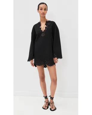 Isabel Marant Étoile シェラザードドレス（フェードブラック） - サムネイル5