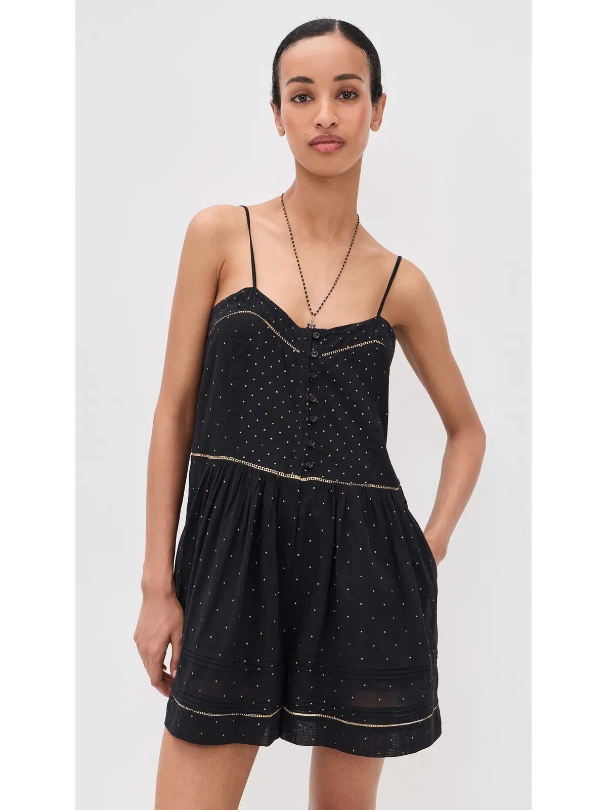Isabel Marant Étoile Vickie ロンパー - 画像2