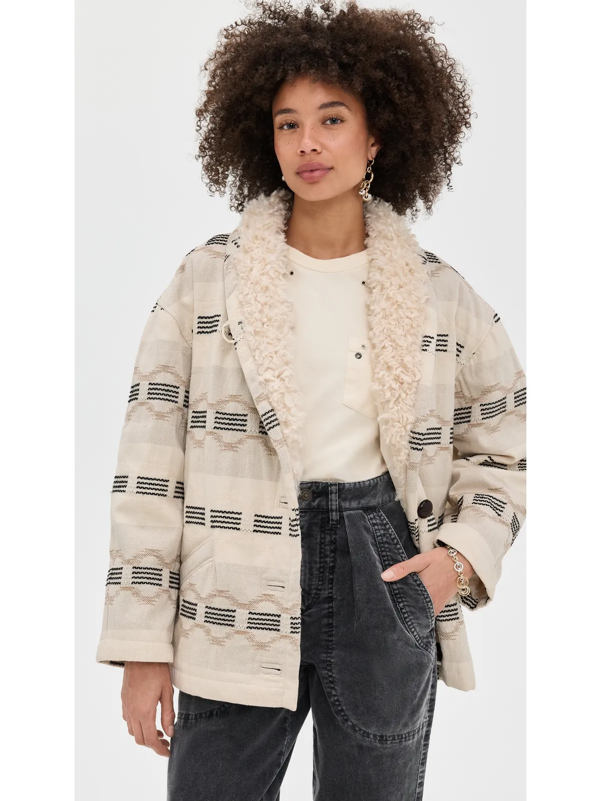 Isabel Marant Étoile Qayla コート - 画像2