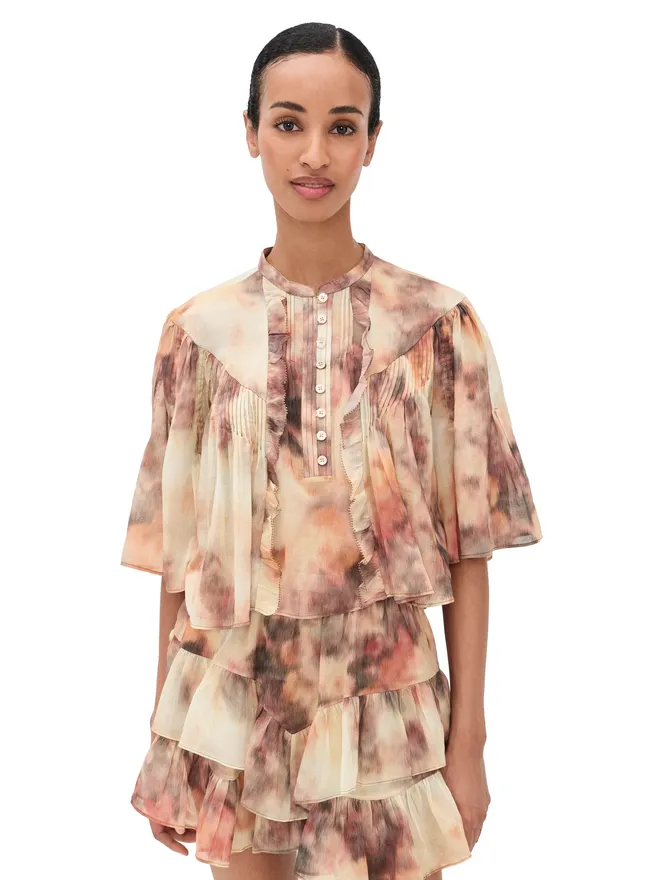 Isabel Marant Etoile Isabel Marant Étoile Veelia Top Beigeの商品画像