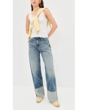 ICON DENIM LA Kiki ジーンズ ID8808 スモークブルー - サムネイル5