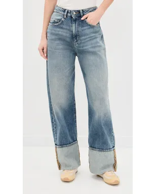 ICON DENIM LA Kiki ジーンズ ID8808 スモークブルー - サムネイル2