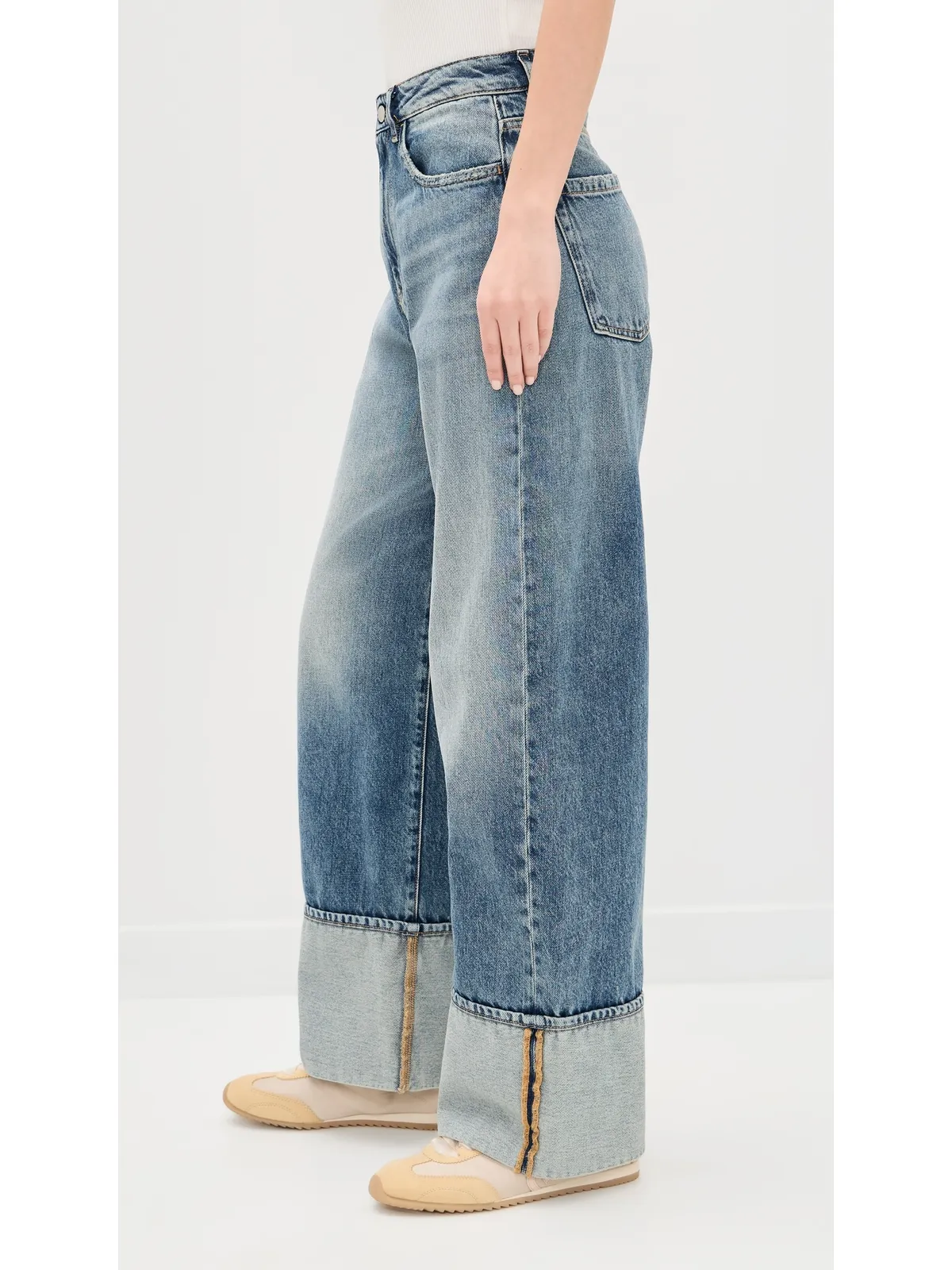 ICON DENIM LA Kiki ジーンズ ID8808 スモークブルー - 画像4
