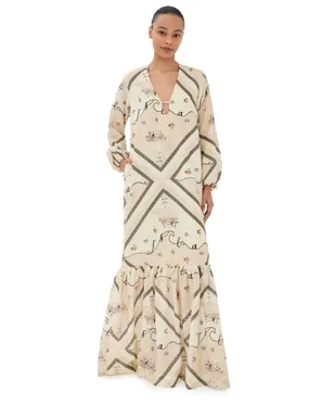 Isla & White Frances Dress Isolaire - サムネイル1