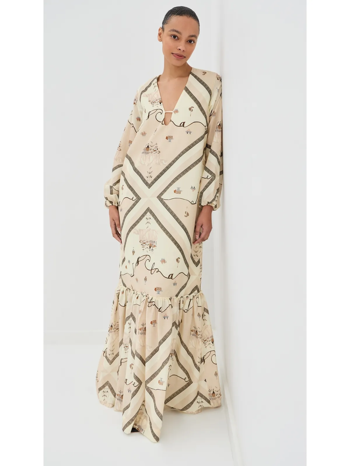 Isla & White Frances Dress Isolaire - 画像5