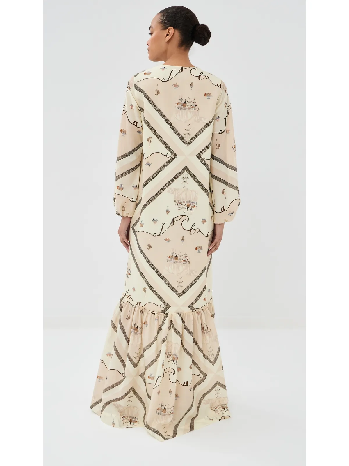Isla & White Frances Dress Isolaire - 画像3