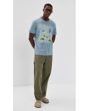 Isabel Marant Honore Costa Tシャツ ブルー M - サムネイル5