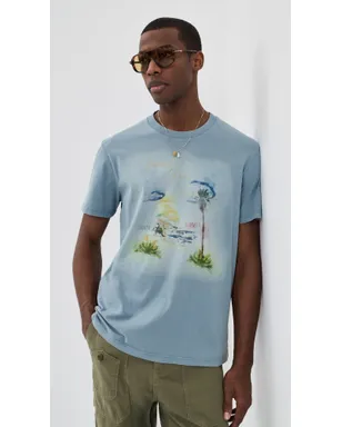Isabel Marant Honore Costa Tシャツ ブルー M - サムネイル2