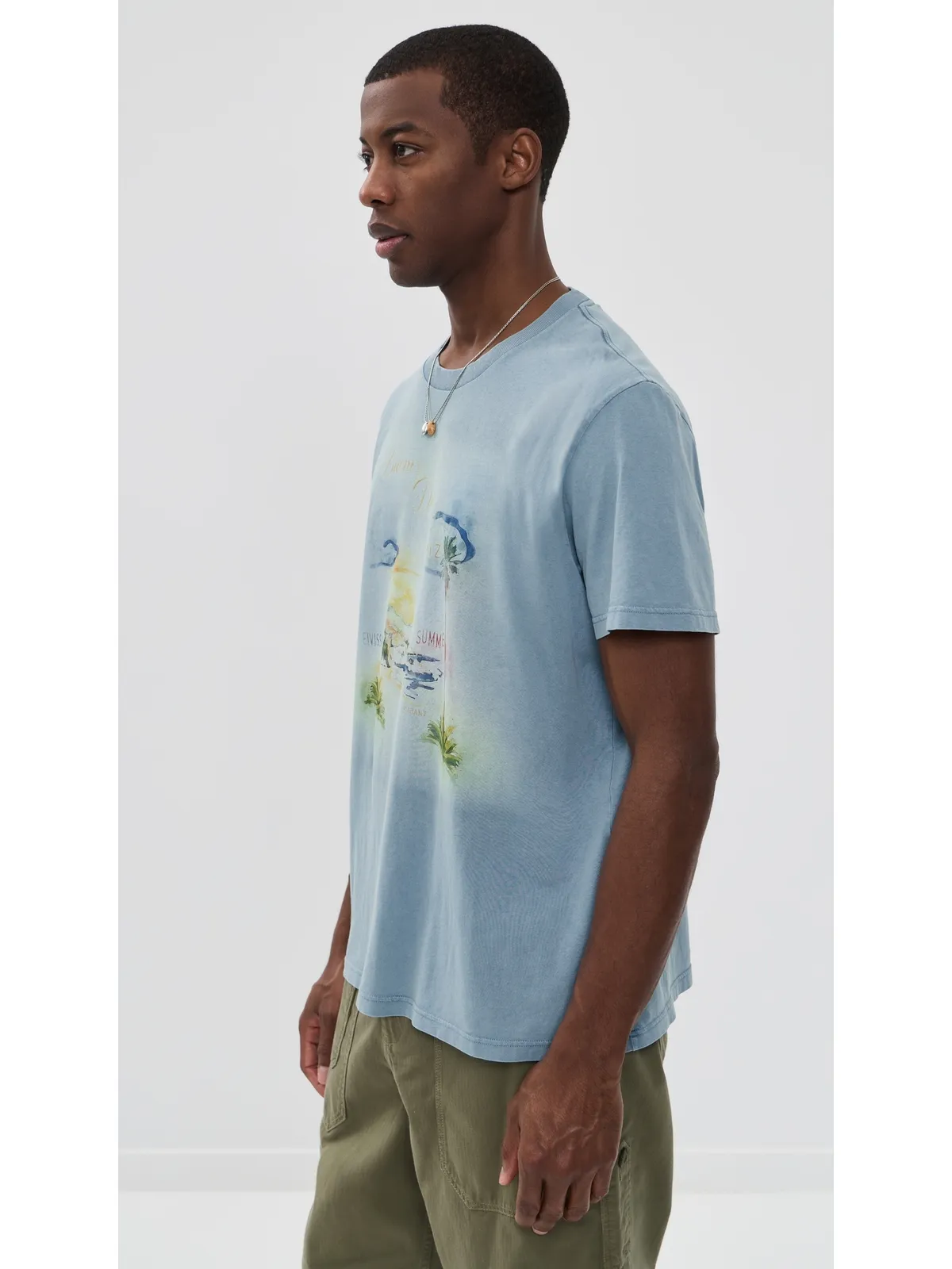 Isabel Marant Honore Costa Tシャツ ブルー M - 画像4