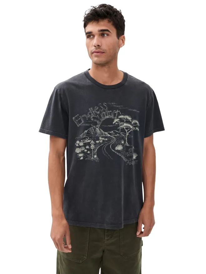 Isabel Marant ビンテージ Isabel Marant Honore Tシャツ Faded Blackの商品画像
