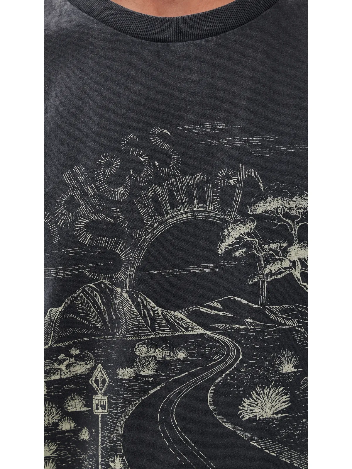 ビンテージ Isabel Marant Honore Tシャツ Faded Black - 画像6