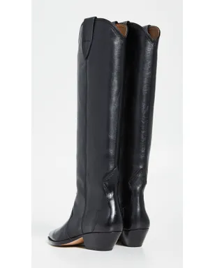 Isabel Marant Denvee ハイブーツ ブラック - サムネイル5