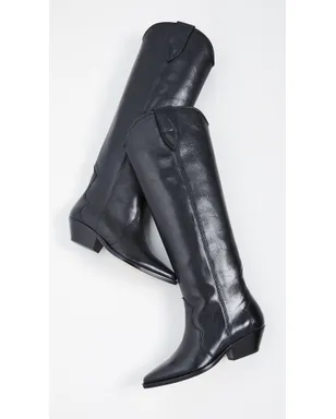 Isabel Marant Denvee ハイブーツ ブラック - サムネイル6